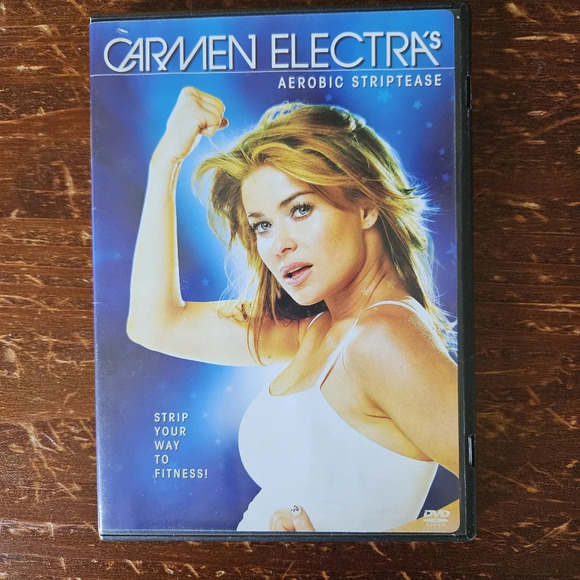 Carmen Electra's Aerobic Striptease DVDs -Set of Two -Disc 1 & 2 - Picture 2 of 7